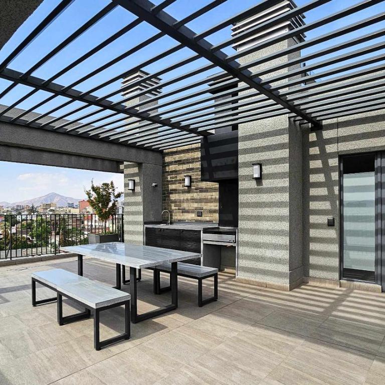 HOM I 2D2B Full equipado, Estacionamiento, Wifi, Gimnasio, Santiago Centro - Apartment - 52