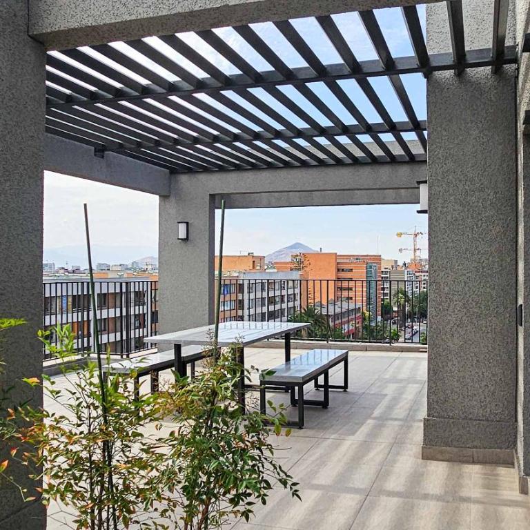 HOM I 2D2B Full equipado, Estacionamiento, Wifi, Gimnasio, Santiago Centro - Apartment - 53