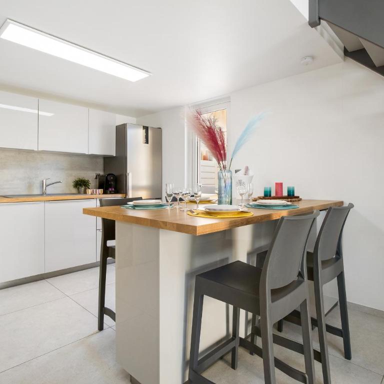 Nix -Villa spa prive 4p - terrasse - parking - Climatisation - Cap Agde Naturiste - Villa Superior - 13