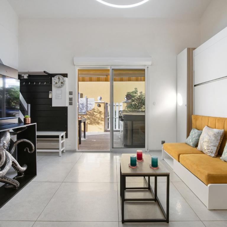Nix -Villa spa prive 4p - terrasse - parking - Climatisation - Cap Agde Naturiste - Villa Superior - 6