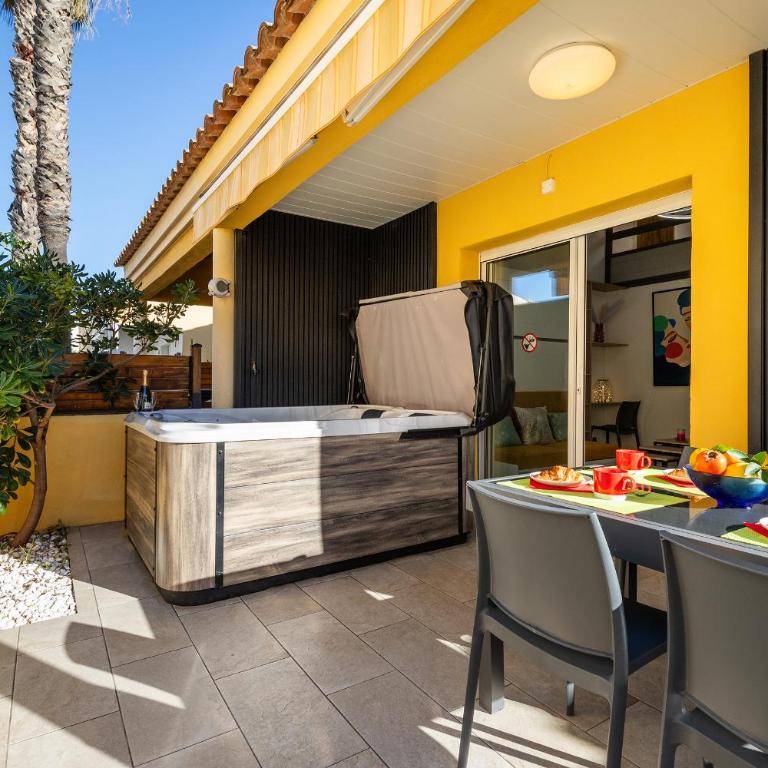 Nix -Villa spa prive 4p - terrasse - parking - Climatisation - Cap Agde Naturiste - Villa Superior - 29