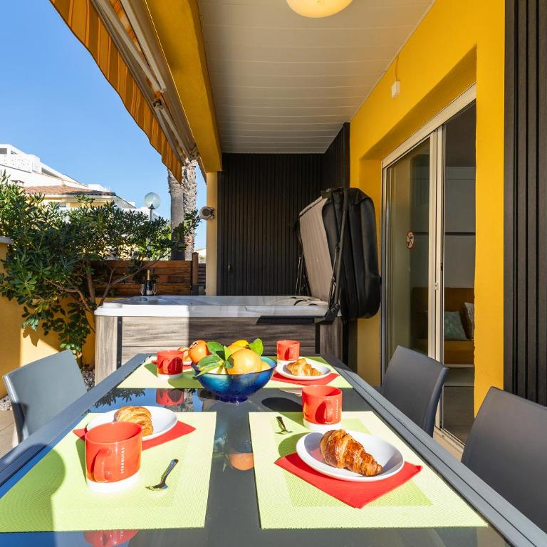 Nix -Villa spa prive 4p - terrasse - parking - Climatisation - Cap Agde Naturiste - Villa Superior - 27