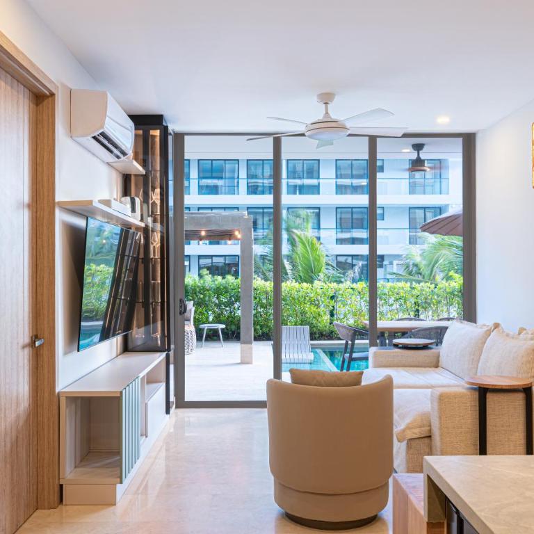 Deluxe en MorrosEos con piscina privada y salida a la playa - Two-Bedroom Apartment with Private Pool - 31