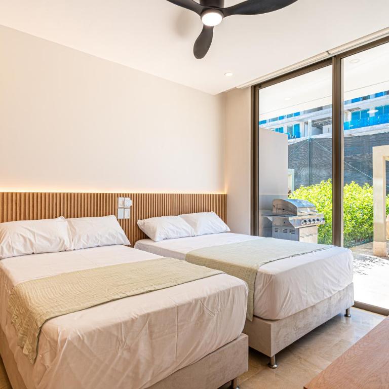 Deluxe en MorrosEos con piscina privada y salida a la playa - Two-Bedroom Apartment with Private Pool - 56