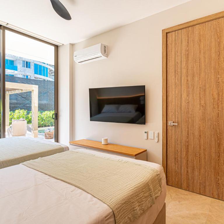 Deluxe en MorrosEos con piscina privada y salida a la playa - Two-Bedroom Apartment with Private Pool - 59