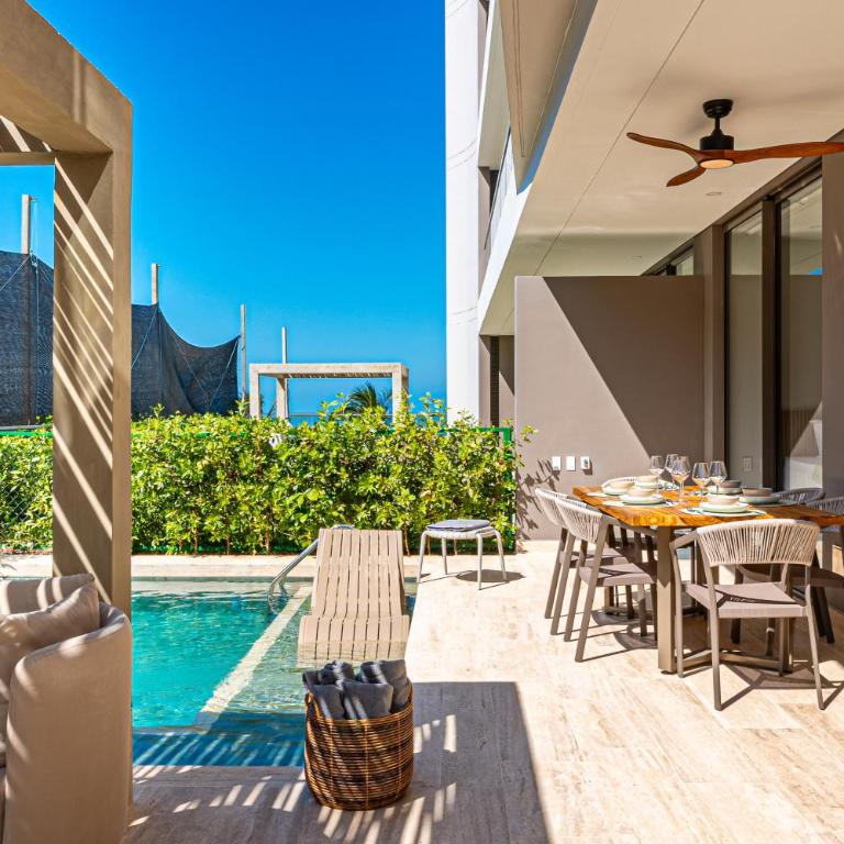 Deluxe en MorrosEos con piscina privada y salida a la playa - Two-Bedroom Apartment with Private Pool - 6
