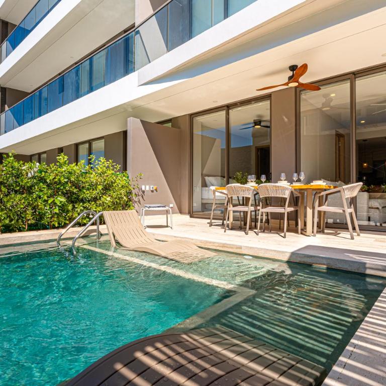 Deluxe en MorrosEos con piscina privada y salida a la playa - Two-Bedroom Apartment with Private Pool - 1
