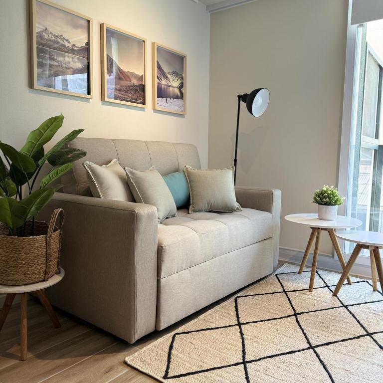 Residencia Boutique cerca de Lastarria - Ubicación Cultural Premium - Balcón Privado - Apartamento Premium de 1 dormitorio - 1