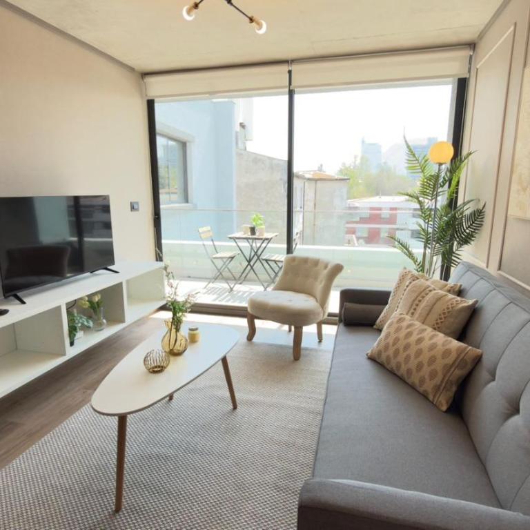 HOM I Metro Santa Isabel I Providencia I AA I 2PAX GB105 - Apartment - 5