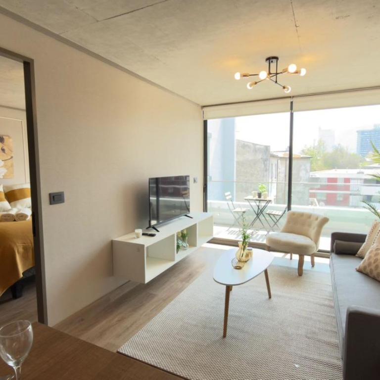 HOM I Metro Santa Isabel I Providencia I AA I 2PAX GB105 - Apartment - 19