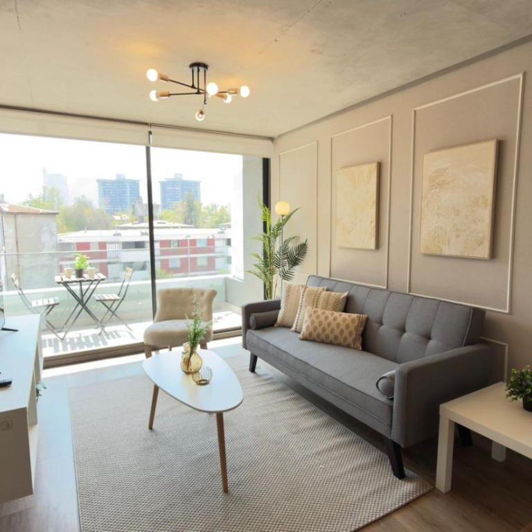 HOM I Metro Santa Isabel I Providencia I AA I 2PAX GB105 - Apartment - 4
