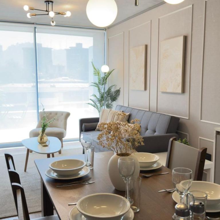 HOM I Metro Santa Isabel I Providencia I AA I 2PAX GB105 - Apartment - 43