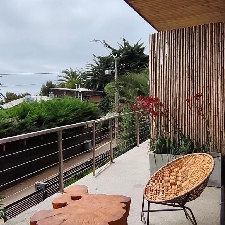 Casa Mirador Ritoque - Double Room with Balcony and Sea View - 3