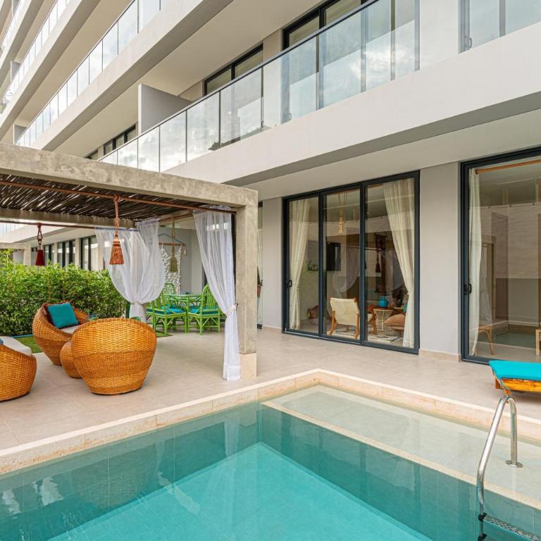 Bohemian 2BR - Morros Kai - Private pool & parking - Two-Bedroom Apartment with Private Pool - 1