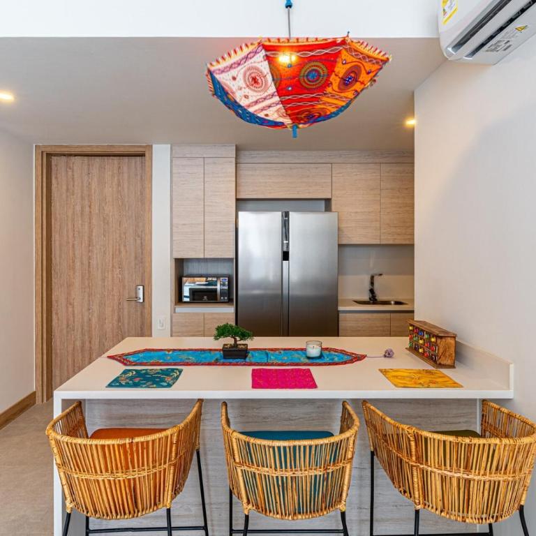 Bohemian 2BR - Morros Kai - Private pool & parking - Two-Bedroom Apartment with Private Pool - 25