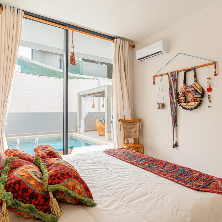 Bohemian 2BR - Morros Kai - Private pool & parking - Two-Bedroom Apartment with Private Pool - 19