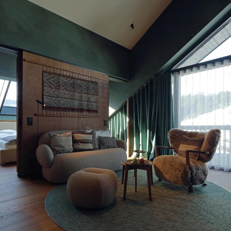 New Hotel Kristberg in Lech with SPA, outdoor pool and view - Presidential Suite - 4