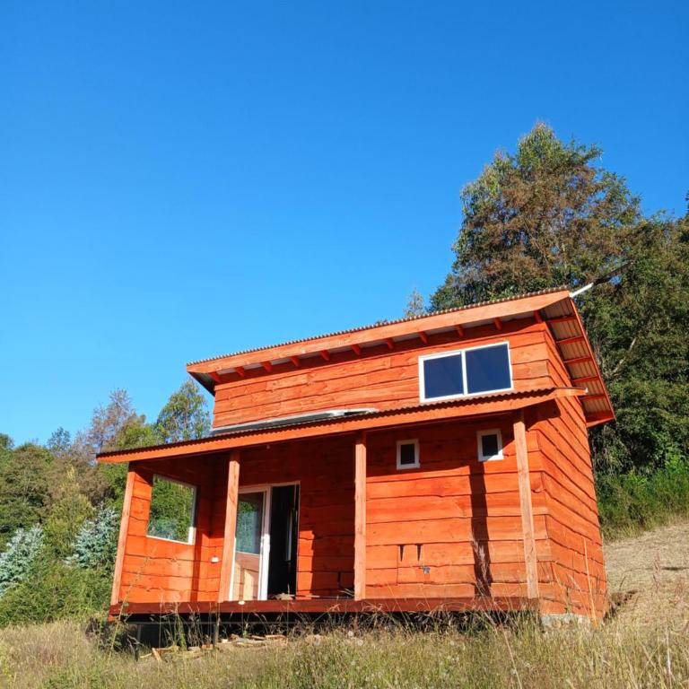 Tiny house Chucao - Double or Twin Room with Mountain View - 2