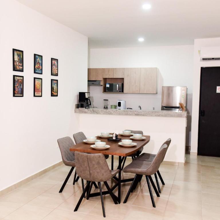 Moderno depa cerca del mar - Two-Bedroom Apartment - 11