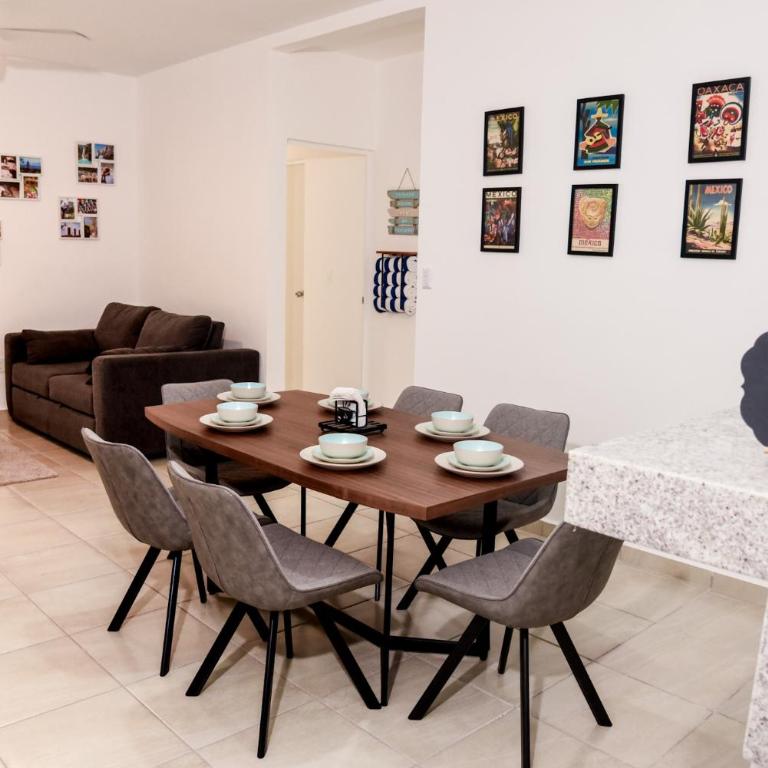 Moderno depa cerca del mar - Two-Bedroom Apartment - 1