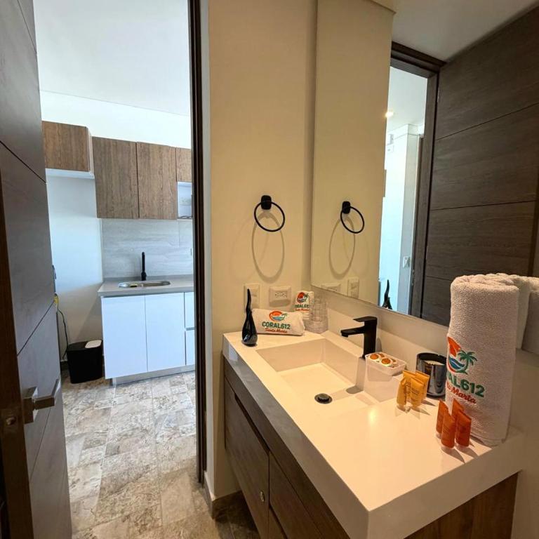 CORAL612 Apto en Santa Marta cerca al mar - Apartamento de 1 dormitorio - 4