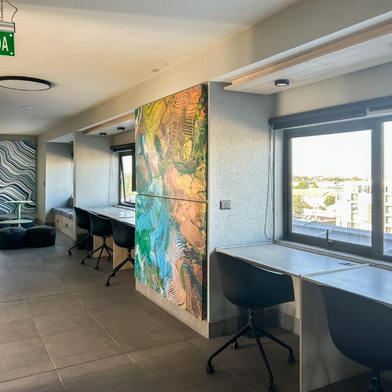 Santiago Centro King Suite cerca del Movistar Arena - One-Bedroom Apartment - 20