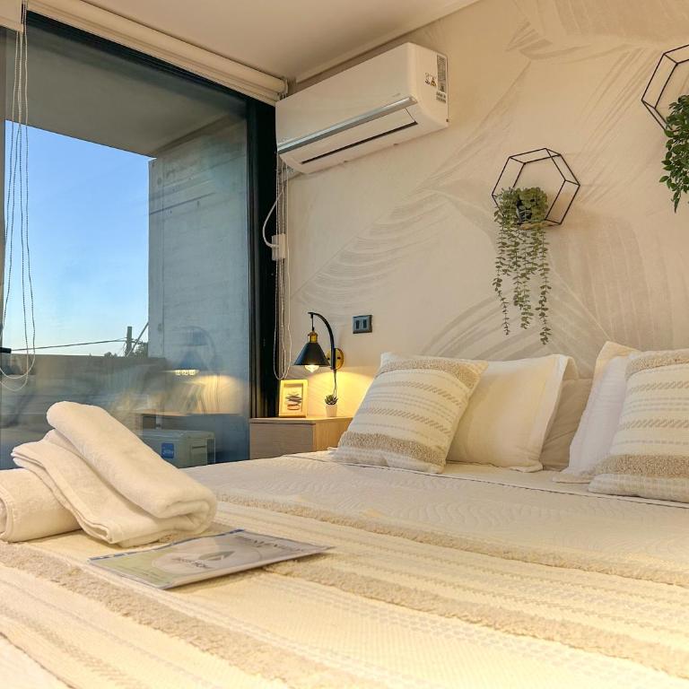 Santiago Centro King Suite cerca del Movistar Arena - One-Bedroom Apartment - 9