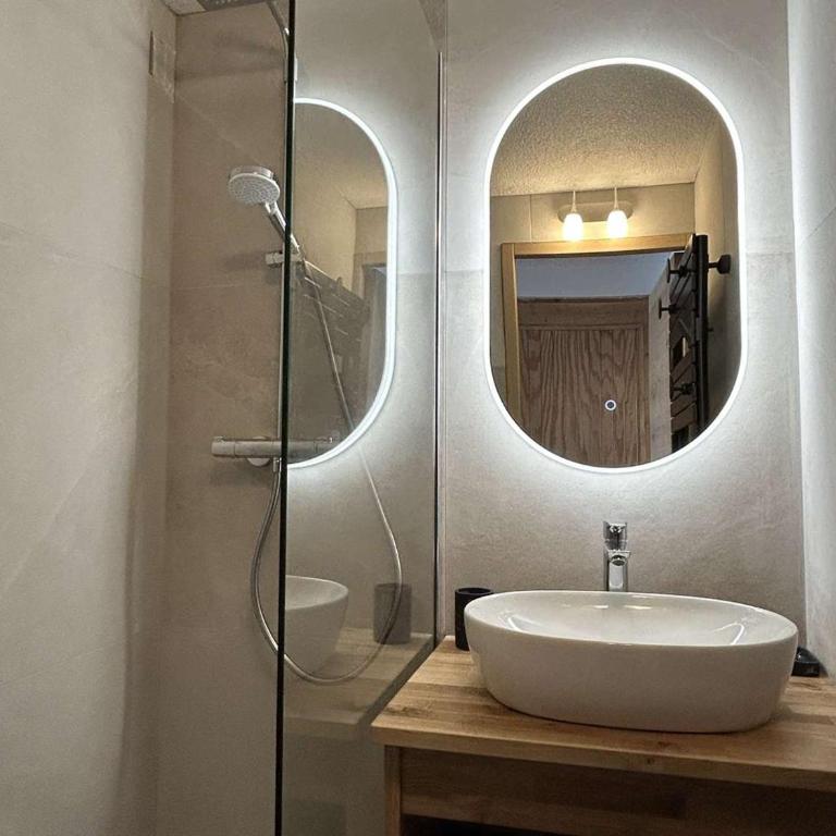 Studio cabine rénové aux Saisies pour 4 pers, terrasse - One-Bedroom Apartment - 9