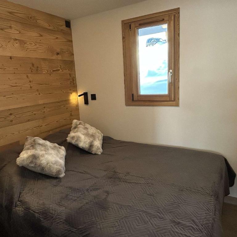 Studio cabine rénové aux Saisies pour 4 pers, terrasse - One-Bedroom Apartment - 10