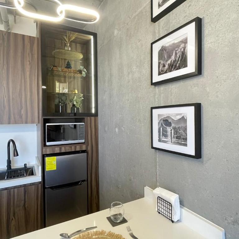 Departamento con increíbles vistas en el centro de Monterrey - One-Bedroom Apartment - 8