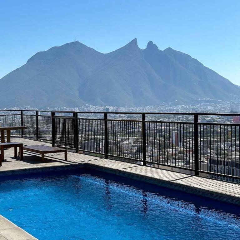Departamento con increíbles vistas en el centro de Monterrey - One-Bedroom Apartment - 24