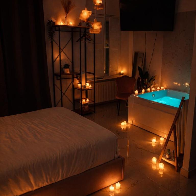 Nuvola Luxury suite con Idromassaggio Privato & Relax romantico - One-Bedroom Apartment - 8
