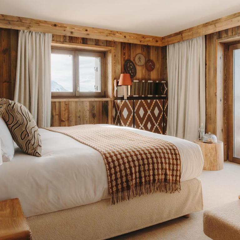 Le Refuge Chez La Tante - Mont d'Arbois - Deluxe King Room with Mountain View - 3