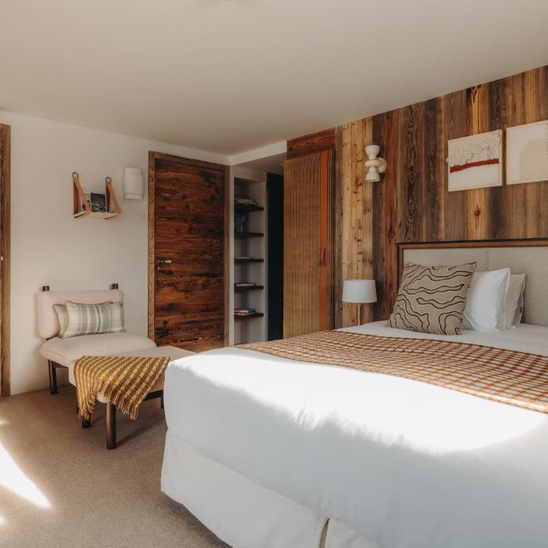 Le Refuge Chez La Tante - Mont d'Arbois - Deluxe King Room with Mountain View - 5