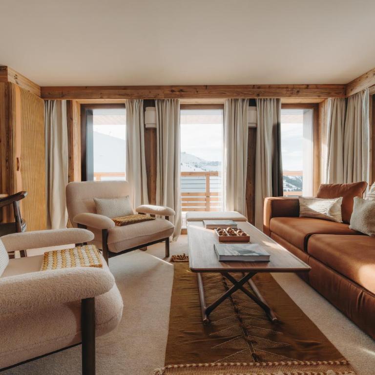 Le Refuge Chez La Tante - Mont d'Arbois - Suite Arbois with Mountain View - 9