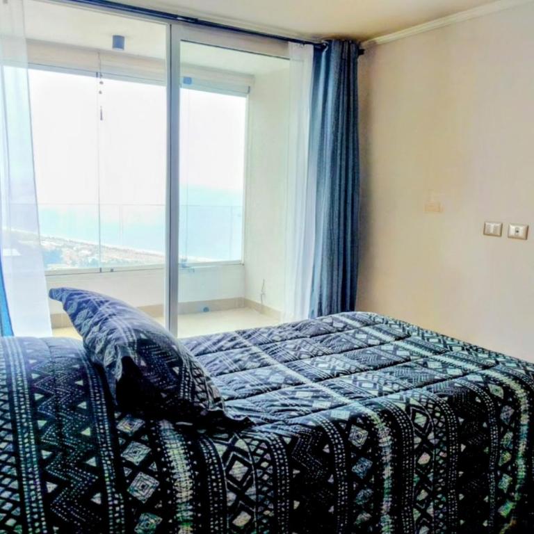 Vista al mar Reñaca Valparaiso y piscina temperada - Two-Bedroom Apartment with Sea View - 8