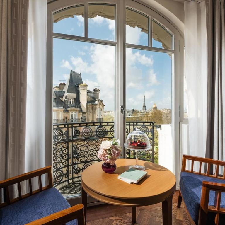 Mandarin Oriental Lutetia, Paris - Chambre Deluxe avec Balcon - Vue sur Eiffel - 5