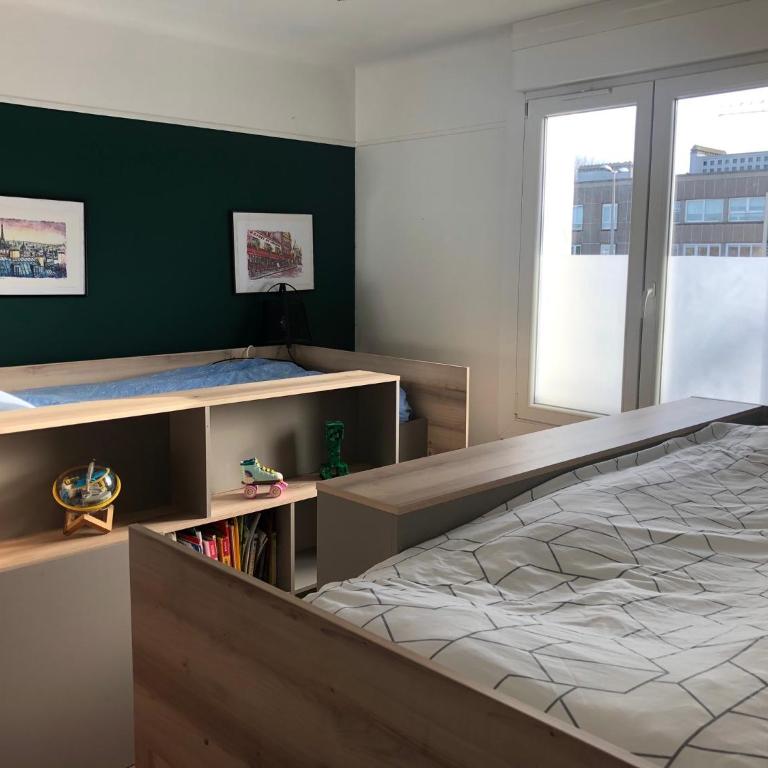 Dunkerque Malo Centre - 1km mer et plage - Two-Bedroom Apartment - 8