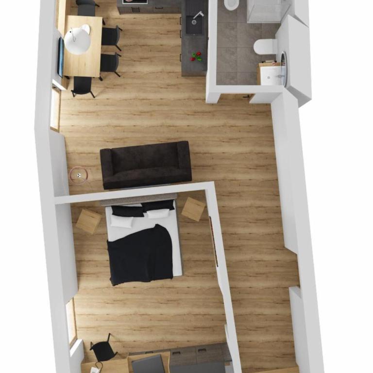 Wonga Apartments - Appartamento con 1 Camera da Letto e Balcone - 2
