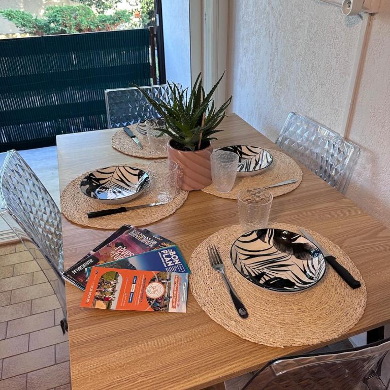Spacious apartment - Av de la Méditerranée - air conditioning - WiFi- parking - Appartement 2 Chambres - 11