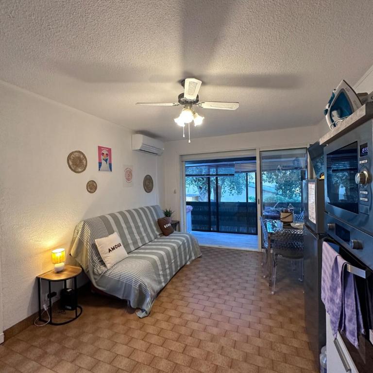 Spacious apartment - Av de la Méditerranée - air conditioning - WiFi- parking - Appartement 2 Chambres - 15