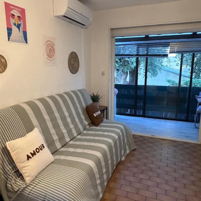 Spacious apartment - Av de la Méditerranée - air conditioning - WiFi- parking - Appartement 2 Chambres - 26