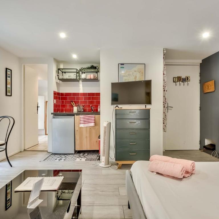 Studio Alienor Place la Bourse Bordeaux - Apartment mit 1 Schlafzimmer - 9