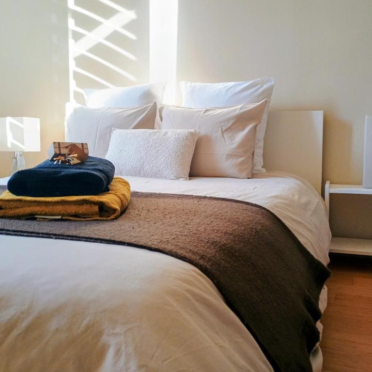 Spacieux 74 m2 Standing Clim & Parking Privé Centre Ville - One-Bedroom Apartment with Terrace - 10