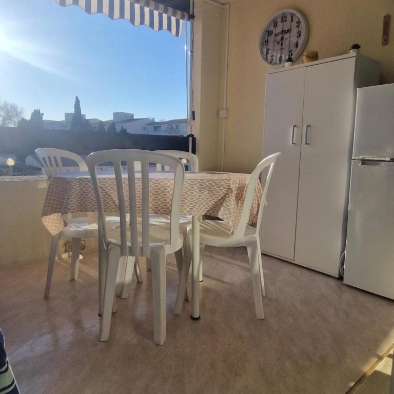 Agréable Studio Cabine - Clim-Piscine-Parking - proche Plage RICHELIEU - Appartement - 13