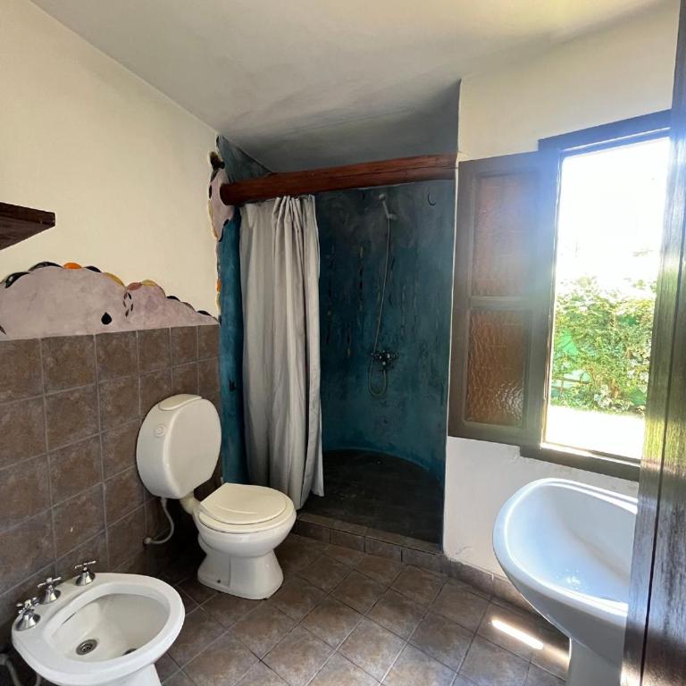 Casa rústica y departamento con wifi, cochera y asador a metros del río Mina Clavero - Casa con 1 dormitorio - 4