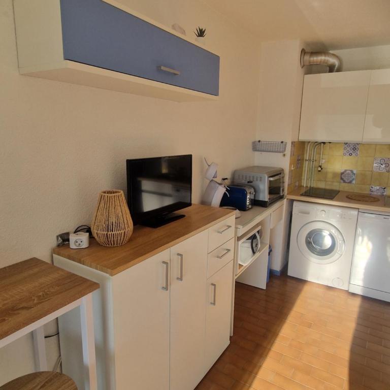 Agréable Studio Cabine - Clim-Piscine-Parking - proche Plage RICHELIEU - Appartement - 7