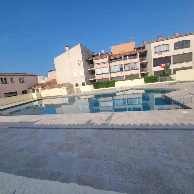 Agréable Studio Cabine - Clim-Piscine-Parking - proche Plage RICHELIEU - Appartement - 19