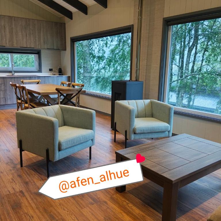 cabaña equipada hasta 6 personas Lican Ray - Casa de 2 dormitorios - 2