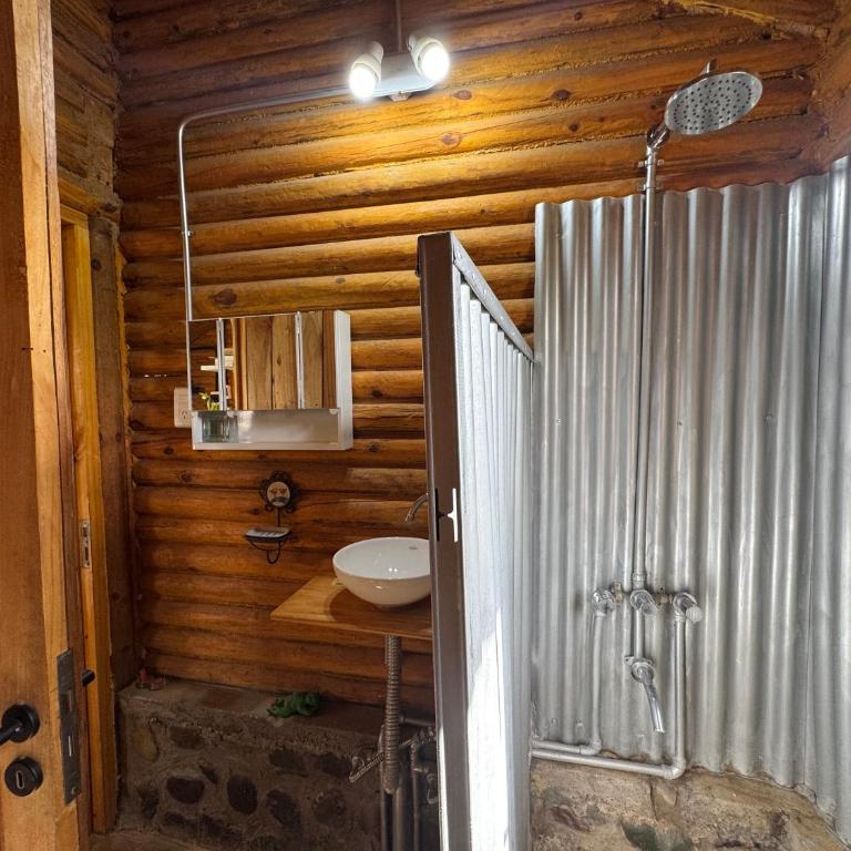 Cabaña-2 personas-Jacuzzi-Tranquilidad - Apartamento de 1 dormitorio - 9